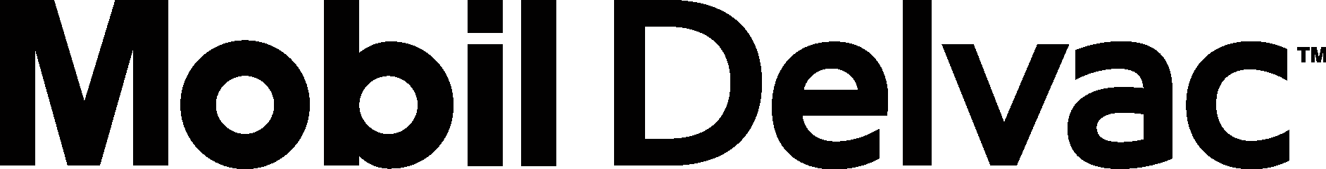 Mobil Delvac BLACK Logo Vector Logo